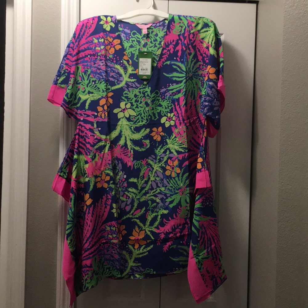 Lilly Pulitzer silk caftan